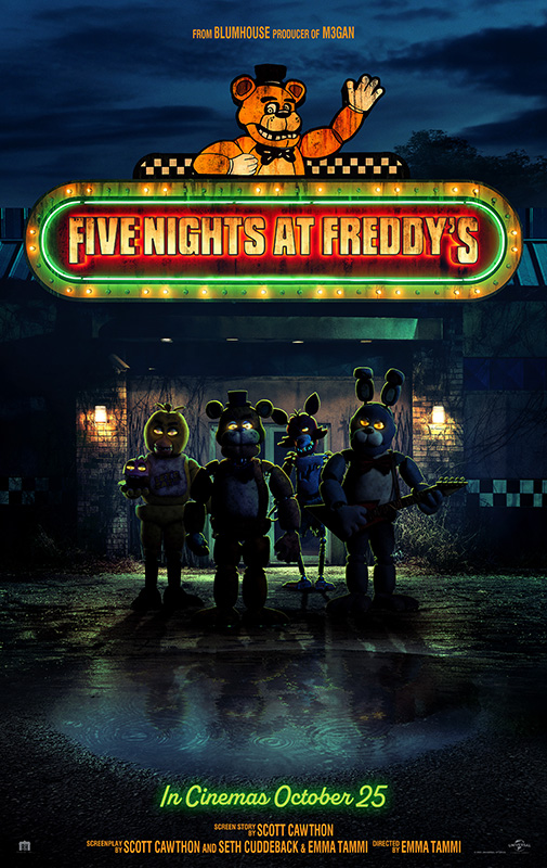 Map of fnaf 1 in the movie. If there are any inaccuracies please tell me. :  r/fivenightsatfreddys