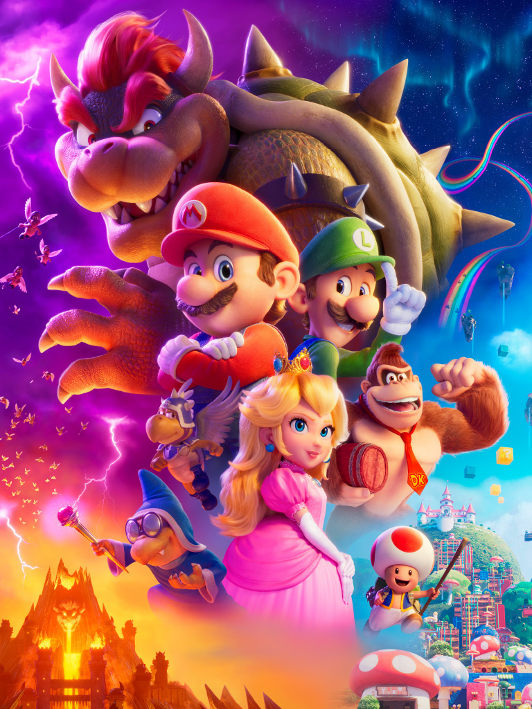  The Super Mario Bros. Movie [Blu-ray] [2023] [Region Free] :  Movies & TV